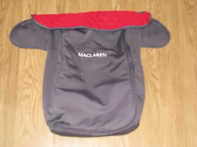 £47 • Buy Maclaren Major Elite Cosy Toes In Grey/red