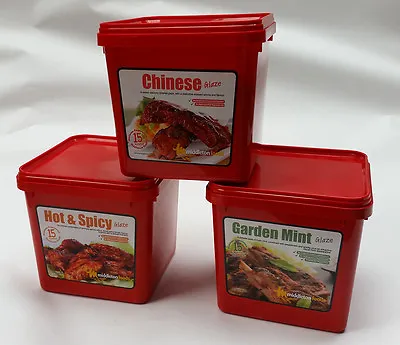 Red Tub Meat/Veg Glaze/Marinade/Coater/Seasoning/Mix 2.5kg Middleton Foods • £28