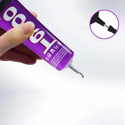 15ml Phone & Rhinestone DIY Epoxy Craft Glue Adhesive Jewellery Needle Tip T9000 • $2.60