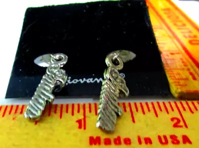  Indian  Earrings Vintage Motorcycle Collectible Biker Chick Lady Rider Jewelry • $12.95