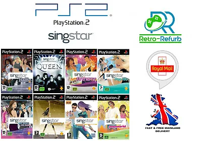 £5.29 • Buy SingStar Playstation 2 PS2 Games - PAL - Choose Your Title - UK Fast Shipping