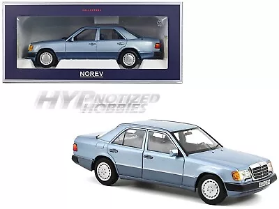 Norev 1:18 1990 Mercedes-benz 230 E Die-cast  Light Blue Metallic 183945 • $113.40