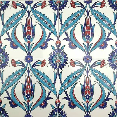 Turkish Style Ceramic Tiles - Wall Tiles - Xmas Gift - Splashback - Feature Wall • £19.99