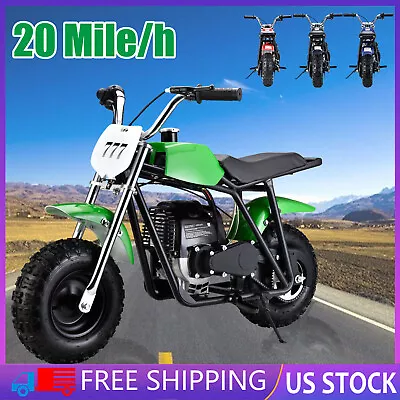 Mini Dirt Bike Teens Motorcycle Off Road Ride On Bicycle For Teens 20MPH 40CC • $319