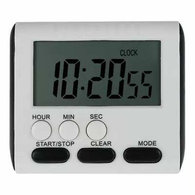 Magnetic LCD Digital Kitchen Down Egg Cooking Alarm + Clock Timer Count·· • $9.79