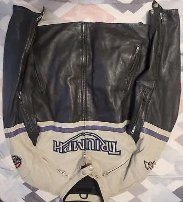 Triumph Leather Jacket Mens • $100