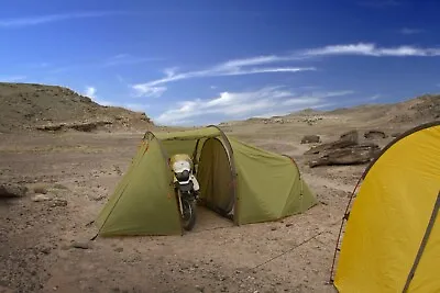 Portable Single Piece Tent For 2 Person For Motorcycle/bike Touring • $180