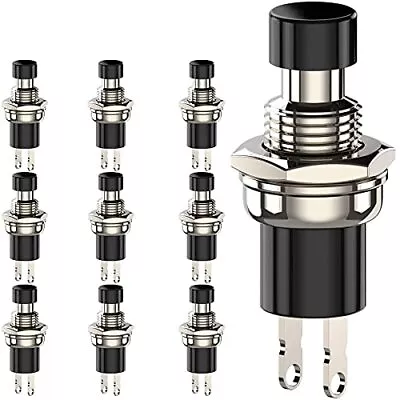 DIYhz Momentary Push Button Switch 1A 250VAC SPST Mini Pushbutton Switches • $11.72