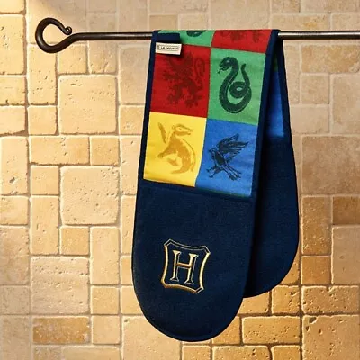 Le Creuset Harry Potter Hogwarts House Double Overn Glove Potholder Brand New • £77.84