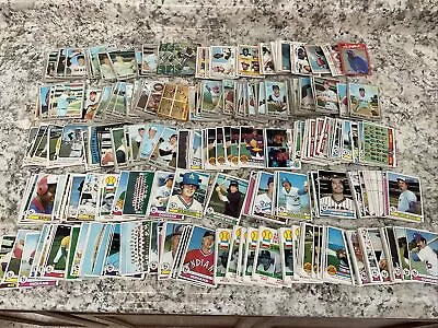 1970’s Topps Baseball Card Lot Vintage Stars Etc Some 1980s Collection • $0.99