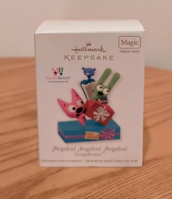 $25 • Buy 2012 HALLMARK REGALOS REGALOS HOOPS AND YOYO FELIZ NAVIDAD Sound Magic NEW