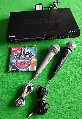 £49.99 • Buy Mr Entertainer MKP100 Karaoke Machine Player CDG/DVD/MP3G/USB/HDMI +2 Mics 6 CDs