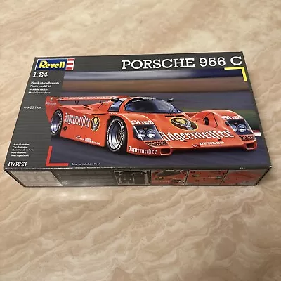 Revell 07253 1/24 Porsche 956 C Jagermeister Racing Car Model Kit • £30