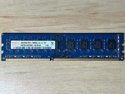 SK Hynix 4GB 1333MHz 2Rx8 PC3-10600U-9-11-B1 DDR3 Desktop RAM / Memory • $9.55
