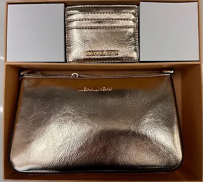 Michael Kors Jet Set Giftable Boxed Pochette Crossbody Bag + Card Holder • $96.98