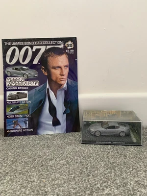 £9.99 • Buy James Bond Car Collection - Aston Martin DBS V12  #20 - Casino Royale