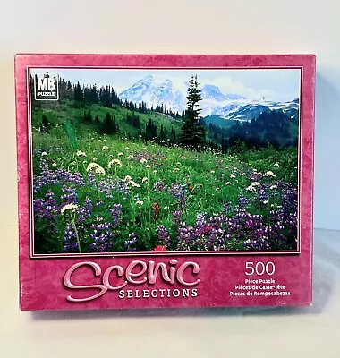 2002 Milton Bradley Jigsaw Puzzle Scenic Selection Mount Rainier National Park  • $9.95