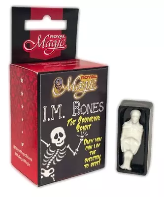 I. M. BONES Royal Close Up Magic Trick Skeleton Mummy Coffin Gag Joke Halloween • $12.89