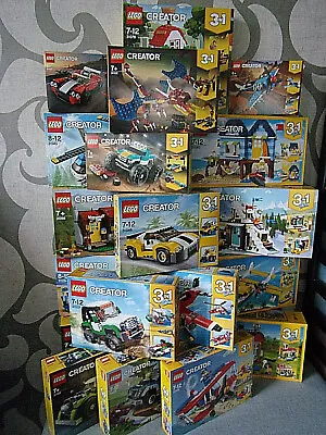 $78.69 • Buy Lego Creator (3in1/Expert) - Various Sets For Selection - Nip