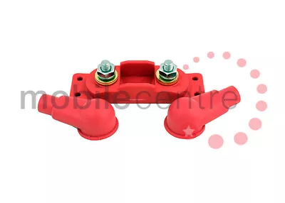 £19.98 • Buy VTE MFB736N9N02 RED 250A MEGA Inline AMG Fuse Holder M8 Bolts & Insulators 