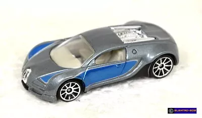 Hot Wheels Bugatti Veyron [Silver/Blue] 1st Edition - New/Loose/Rare [E-808] • $64