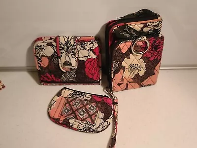 Retired Mocha Rouge Set Of Three Purses New-Never Used. • $31.90