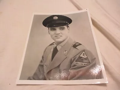 Elvis Presley Army 8x10 Photo  • $24.99