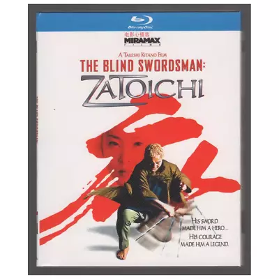 2003 Japanese Drama Zatoichi Blu-Ray Free Region English Subtitles Boxed • $14.98