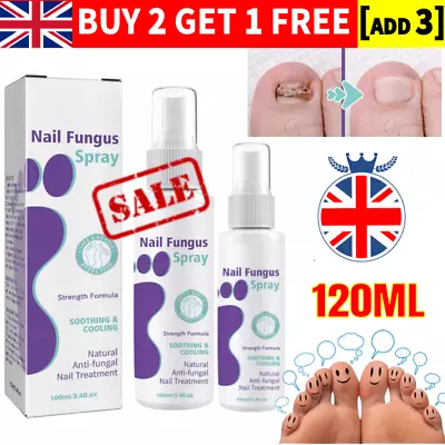 Medinail Fungus Repair Spray Relieving Cracking Repairing Nails Clean Tool^120ML • £7.79