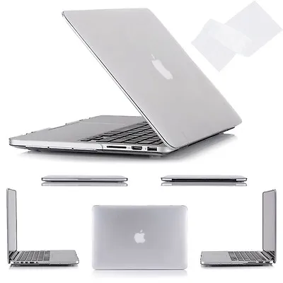 Crystal Clear Case + Keyboard Cover For Macbook Pro 13 / 15 Retina 12 Air 11 /13 • $12.99