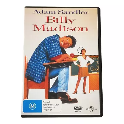 Billy Madison DVD Movie Adam Sandler Region 2 & 4 PAL • $4.67