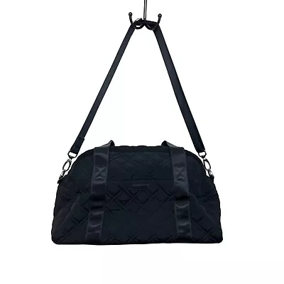 Vera Bradley Women's Performance Twill Large Travel Black Duffle Bag • $42