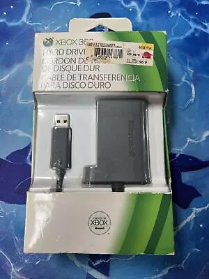 Microsoft Xbox 360 Data Hard Drive Transfer Cable Complete CIB • $13