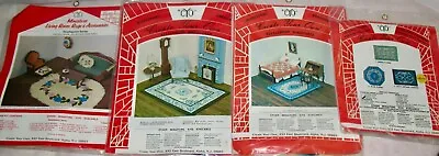 CYO KITS Create Your Own DOLL HOUSE RUGS Needlework Miniatures ~ NIP!  • $24.99