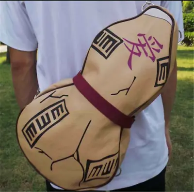 Hokage Gaara Gourd Backpack PU Leather Crossbody Bag Case Cosplay Messenger Gift • $24.99