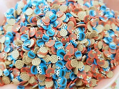 £2.60 • Buy 10g/20g Cookies Monster Faux Mini Fimo Clay Slices Decoden Sprinkles Slime Craft
