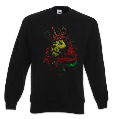 Rastafari Lion VI Sweatshirt Pullover Rasta Jah Babylon Irie Reggae Jamaica • £34.74