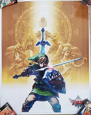 Club Nintendo Exclusive -  The Legend Of Zelda: Skyward Sword Poster • $40