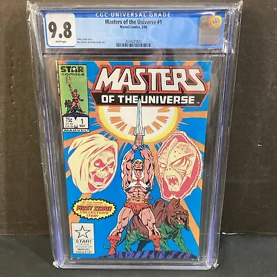 Masters Of The Universe #1 Cgc Graded 9.8 Marvel Comics 1986 Motu He-man • $92