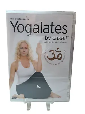 Yogalates By Casall Feat. Annette Lefterow (DVD) | BRAND NEW & SEALED | Region 2 • £7.95