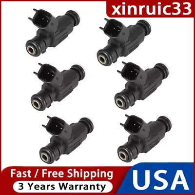 Fuel Injector Nozzle Replac 12571159 For Cadillac CTS 3.6L 2004-2006 (Set Of 6) • $72.29