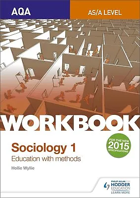 AQA Sociology For A Level Workbook 1: Education With Methods: Education With Me • £8.74