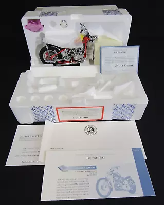 Franklin Mint Harley-Davidson Billy Bike Easy Rider (B11XN65) 1/10 Diecast ZL224 • $349.95