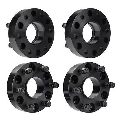 (4) 1.5'' 6 Lug Hubcentric Wheel Spacers Adapters 6x5.5 For Chevy Silverado GMC • $91.99