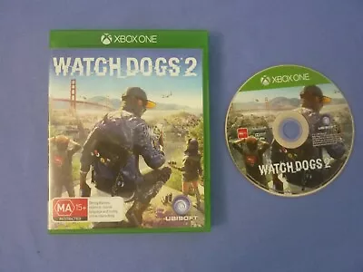 Watch Dogs 2  XBOX One Tested Working No Manual • $8.95