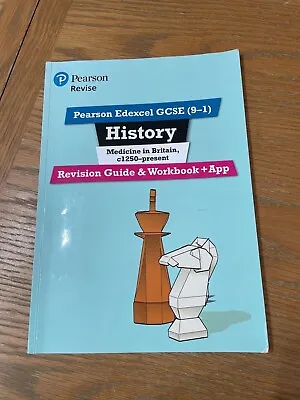 Edexcel GCSE History Medicine In Britain C1250-present Revision Guide+workbook • £2.80