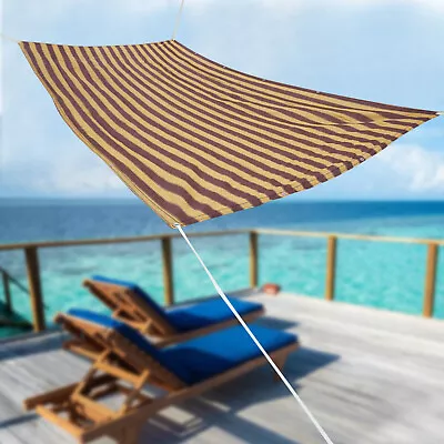 6'x12' Rectangle Sun Shade Sail Canopy Fabric Cover W/Grommets For Outdoor Patio • $16.16