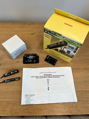 Xantech Dinky Link IR Receiver Kit 48095 + 48085 + 789-44 + CB12 + 781RG  • $22