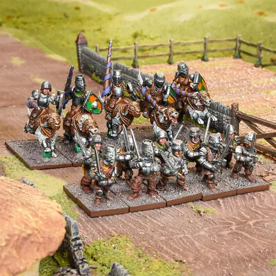 Halfling Stalwarts Battlegroup - Kings Of War Mantic Hobbits Warhammer 28mm THG • $33.95