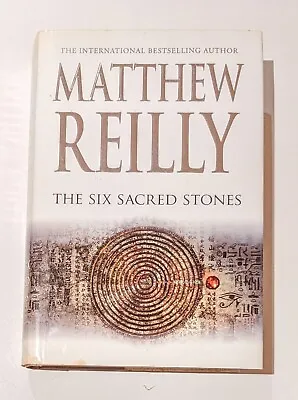 The Six Sacred Stones Jack West Jr Book 2 By Matthew Reilly Large Hardcover • $16